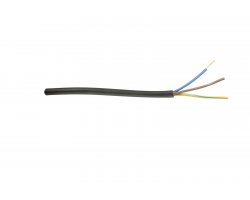 H05VV-F 3G1,50 mm² sort RG, Ha