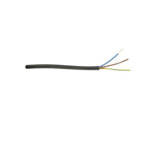 H05VV-F 3G1,50 mm² sort RG, Ha