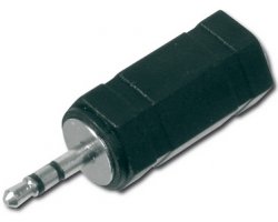 Stereo adapter 2,5mm-3,5mm