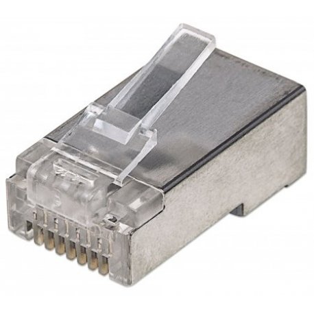 Modularstik RJ45, KAT5E Solid