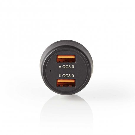 Biloplader 2 porte, 2x USB-A Q