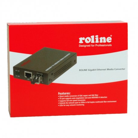 Roline Gigabit Converter, RJ-4