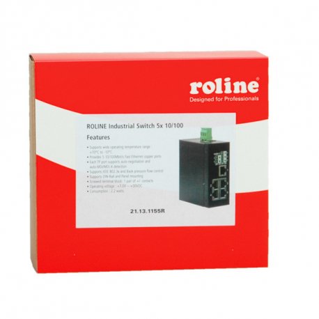 Roline Industrie Switch 5x RJ-