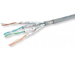 Roline KAT6A, S/FTP, 4x2xAWG23