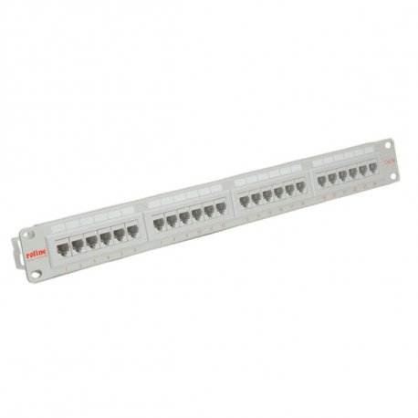 Roline KAT5E  19" Patchpanel, 