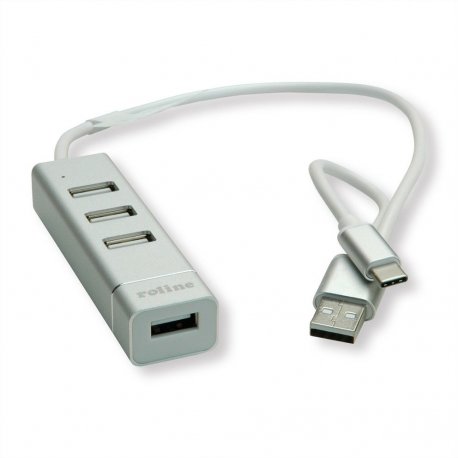 Roline USB 2.0 hub, 4 porte, U