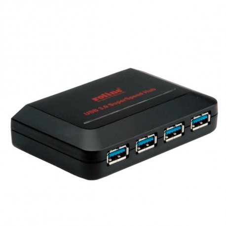 Roline USB 3.2 Gen 1 Hub, 4 po