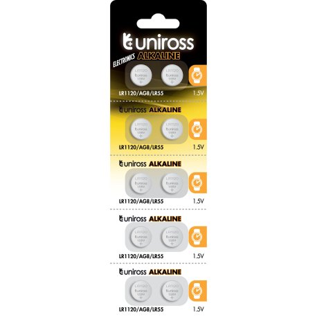 Alkaline LR1120 AG8 LR55 1.5V 